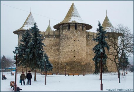 Poza zilei. Cetatea Sorocii pe timp de iarnă Poza zilei. Cetatea Sorocii pe timp de iarnă