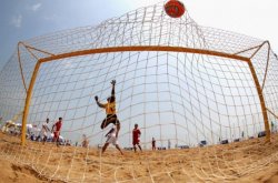 Selecționata de fotbal pe plajă și-a îngreunat șansele de calificare Selecționata de fotbal pe plajă și-a îngreunat șansele de calificare