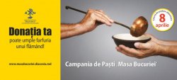 Diaconia lansează campania „Masa Bucuriei” Diaconia lansează campania „Masa Bucuriei”