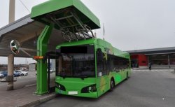 Electric buses and charging stations in Alba Iulia