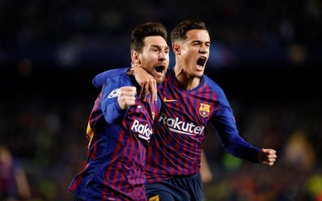 VIDEO Barcelona - Manchester United 3-0 / Catalans broke the barracks curse - Messi and Coutinho's dream