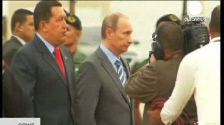 Vladimir Putin discută cu Hugo Chavez un contract petrolier de 15 miliarde de euro Vladimir Putin discută cu Hugo Chavez un contract petrolier de 15 miliarde de euro