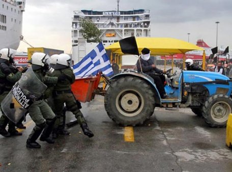 Proteste la Atena Proteste la Atena