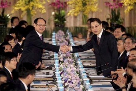 Acord istoric dintre China şi Taiwan Acord istoric dintre China şi Taiwan