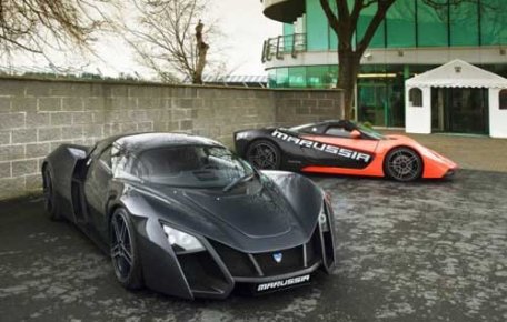 Marussia a prezentat modelele B1 şi B2 Marussia a prezentat modelele B1 şi B2