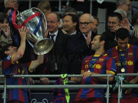 FC Barcelona a învins Manchester United şi a câştigat trofeul Ligii Campionilor FC Barcelona a învins Manchester United şi a câştigat trofeul Ligii Campionilor