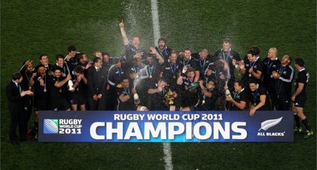 Noua Zeelandă a câștigat Campionatul Mondial la rugby Noua Zeelandă a câștigat Campionatul Mondial la rugby