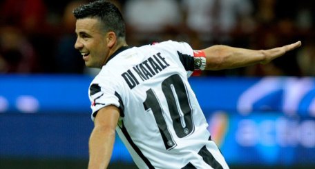 Golgheterul campionatului Italiei, Di Natale va veni în R. Moldova Golgheterul campionatului Italiei, Di Natale va veni în R. Moldova