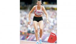 Demonstrație de spirit olimpic de la o atletă din Turcia Demonstrație de spirit olimpic de la o atletă din Turcia