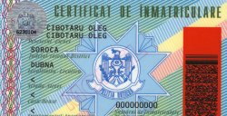 Certificatele de înmatriculare din RM vor avea dimensiuni mai mici Certificatele de înmatriculare din RM vor avea dimensiuni mai mici