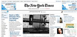 The New York Times își relansează site-ul The New York Times își relansează site-ul
