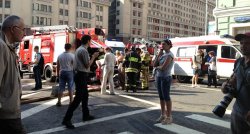 Mii de persoane au fost evacuate. Cel puţin 31 de oameni au fost răniţi Mii de persoane au fost evacuate. Cel puţin 31 de oameni au fost răniţi