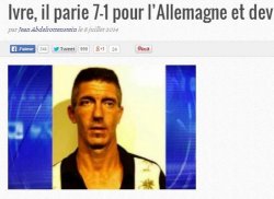 Un bărbat din Olanda a devenit milionar după ce a mizat pe victoria cu 7-1 a Germaniei în meciul cu Brazilia Un bărbat din Olanda a devenit milionar după ce a mizat pe victoria cu 7-1 a Germaniei în meciul cu Brazilia