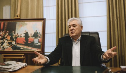 Primul interviu al lui Vladimir Voronin pentru TIMPUL: „Aș vrea să fie deschise hotarele cu toate țările din UE și UV” Primul interviu al lui Vladimir Voronin pentru TIMPUL: „Aș vrea să fie deschise hotarele cu toate țările din UE și UV”
