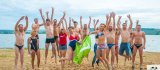 Competiție unică în Moldova! Sute de înotători își măsoară puterile în lacul Ghidighici