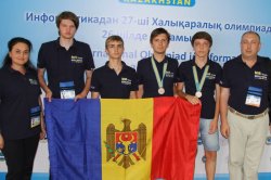 Elevii moldoveni au cîștigat două medalii de bronz la Olimpiada Internațională de Informatică Elevii moldoveni au cîștigat două medalii de bronz la Olimpiada Internațională de Informatică