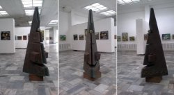 Analiza artistică a sculpturii „Cauza naţională” Analiza artistică a sculpturii „Cauza naţională”