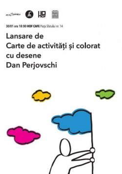 Artistul Dan Perjovschi lansează o carte de activități și colorat cu desene Artistul Dan Perjovschi lansează o carte de activități și colorat cu desene