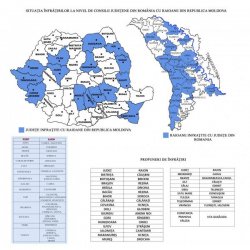 Înfrățirea face puterea! Doar 187 de localități din Republica Moldova s-au înfrățit cu localități românești Înfrățirea face puterea! Doar 187 de localități din Republica Moldova s-au înfrățit cu localități românești