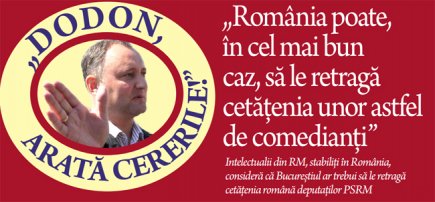 „România poate, în cel mai bun caz, să le retragă cetățenia unor astfel de comedianți” „România poate, în cel mai bun caz, să le retragă cetățenia unor astfel de comedianți”
