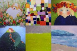 Expoziție de artă cu Cezara Kolesnik „Culorile copilăriei” Expoziție de artă cu Cezara Kolesnik „Culorile copilăriei”