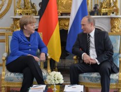 Angela Merkel: Sancţiunile UE împotriva Rusiei pot fi ridicate abia după implementarea Acordului de la Minsk Angela Merkel: Sancţiunile UE împotriva Rusiei pot fi ridicate abia după implementarea Acordului de la Minsk