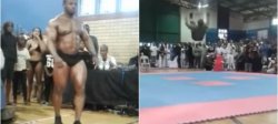 TRAGEDIE! Un culturist a murit în fața fanilor, după ce a încercat să facă un salt pe spate! VIDEO TRAGEDIE! Un culturist a murit în fața fanilor, după ce a încercat să facă un salt pe spate! VIDEO