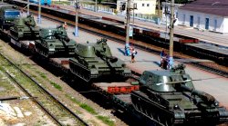 Minciuni de la Moscova. Armata rusă a închiriat 4.126 de vagoane pentru a transporta în Belarus 3.000 de militari Minciuni de la Moscova. Armata rusă a închiriat 4.126 de vagoane pentru a transporta în Belarus 3.000 de militari