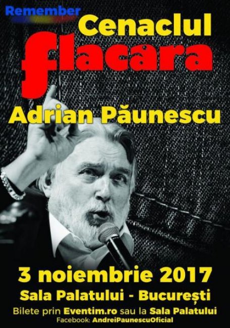 La 7 ani de la moartea lui Adrian Păunescu, fiul lui reînvie Cenaclul Flacăra! „A fost cea mai tare mișcare nonconformistă de pe vremea lui Ceaușescu și spiritul ei e încă viu” La 7 ani de la moartea lui Adrian Păunescu, fiul lui reînvie Cenaclul Flacăra! „A fost cea mai tare mișcare nonconformistă de pe vremea lui Ceaușescu și spiritul ei e încă viu”