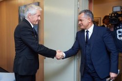 The president of DPM, Vlad Plahotniuc, currently on a working visit to Strasbourg met with Thorbjørn Jagland, the Secretary General of the Council of Europe The president of DPM, Vlad Plahotniuc, currently on a working visit to Strasbourg met with Thorbjørn Jagland, the Secretary General of the Council of Europe
