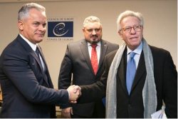 During the current visit to Strasbourg, the Moldovan political delegation led by Vlad Plahotniuc held a meeting with Gianni Buquicchio, President of the Venice Commission During the current visit to Strasbourg, the Moldovan political delegation led by Vlad Plahotniuc held a meeting with Gianni Buquicchio, President of the Venice Commission