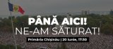 În fața Primăriei Chișinău va avea loc o acțiune de protest