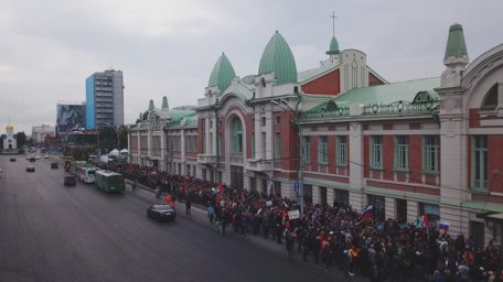 Акции протеста против пенсионной реформы в день выборов. Хроника Акции протеста против пенсионной реформы в день выборов. Хроника