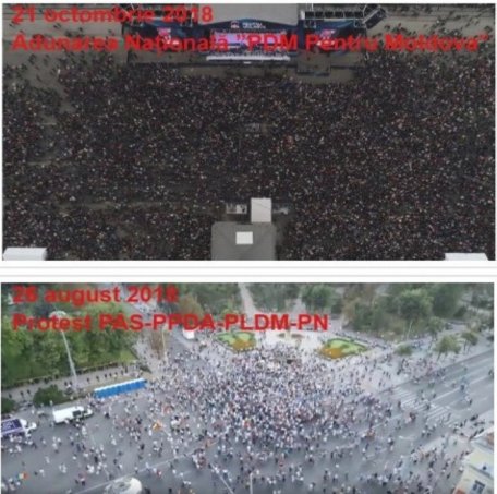 Comparația zilei: În timp de PDM adună 100 de mii de oameni în PMAN, iar PAS, PLDM și PPDA mobilizează sub 10000 Comparația zilei: În timp de PDM adună 100 de mii de oameni în PMAN, iar PAS, PLDM și PPDA mobilizează sub 10000