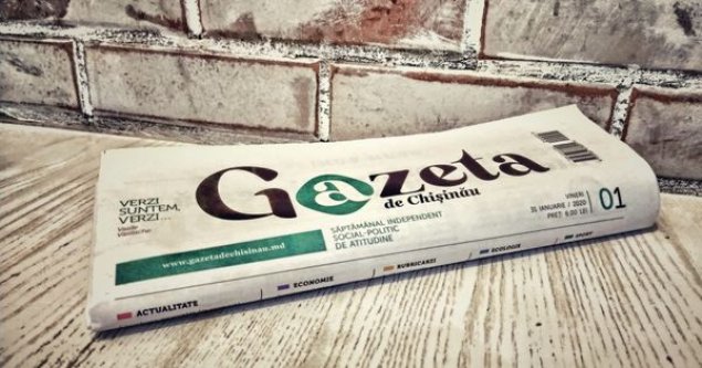 A Fost Lansat Un Nou Ziar Gazeta De Chișinău Actualitate